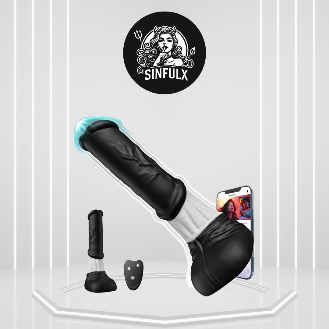 Remote Control Monster Dildo Vibrator-0