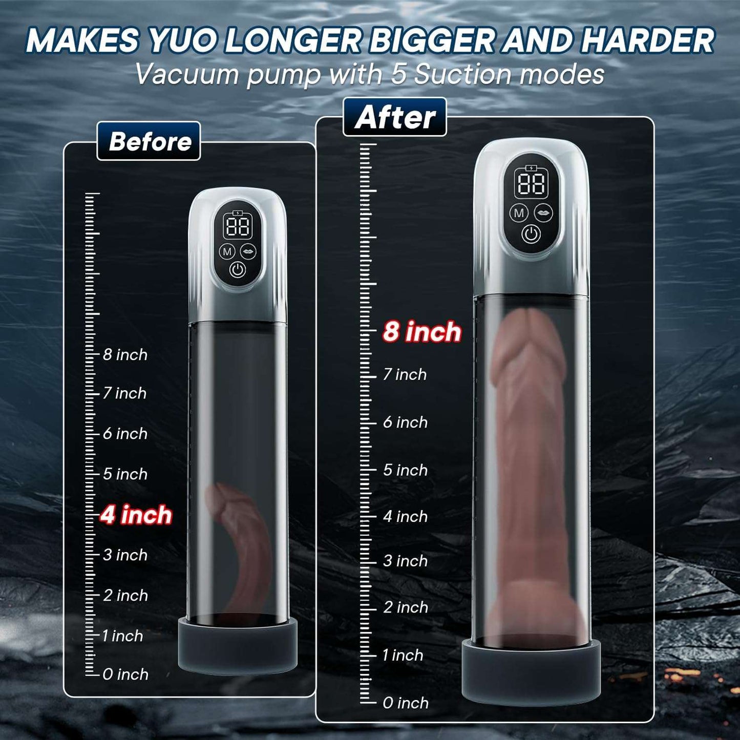 EdgeMaster Electric Pocket Pussy Penis Pump-2