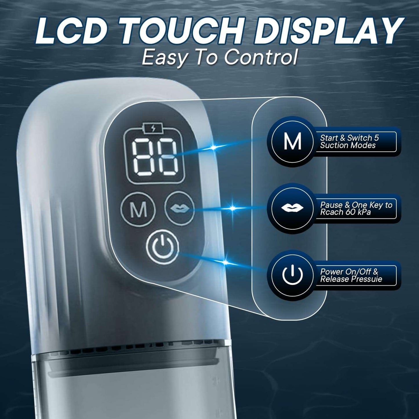 EdgeMaster Electric Pocket Pussy Penis Pump-4