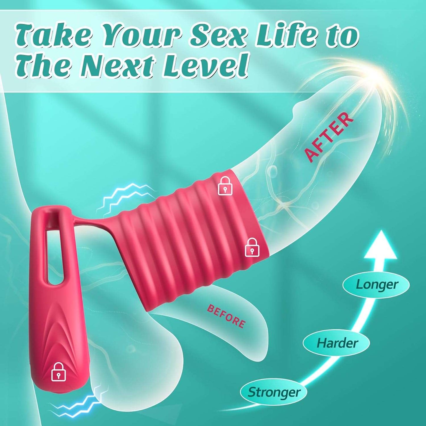 LustHalo Intense Stimulation Remote Control Penis Ring-2
