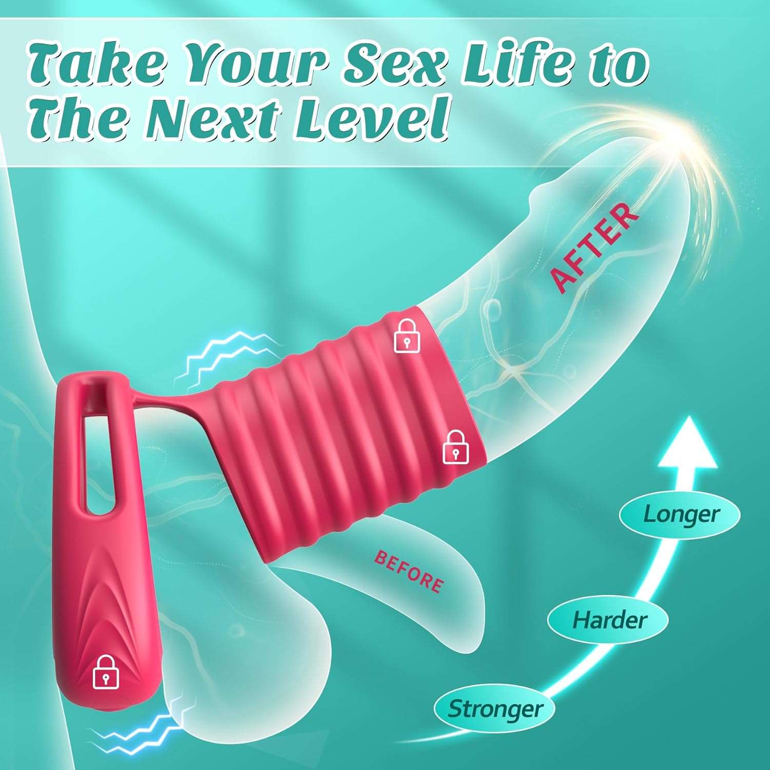 LustHalo Intense Stimulation Remote Control Penis Ring-2