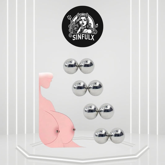 Magnetic BDSM Ball Clamp Set-0