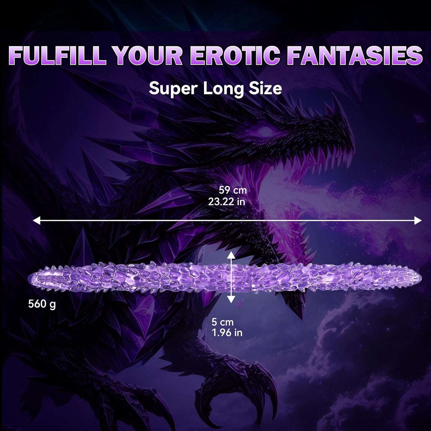 MonsterCore Double Ended Anal Dildo-3