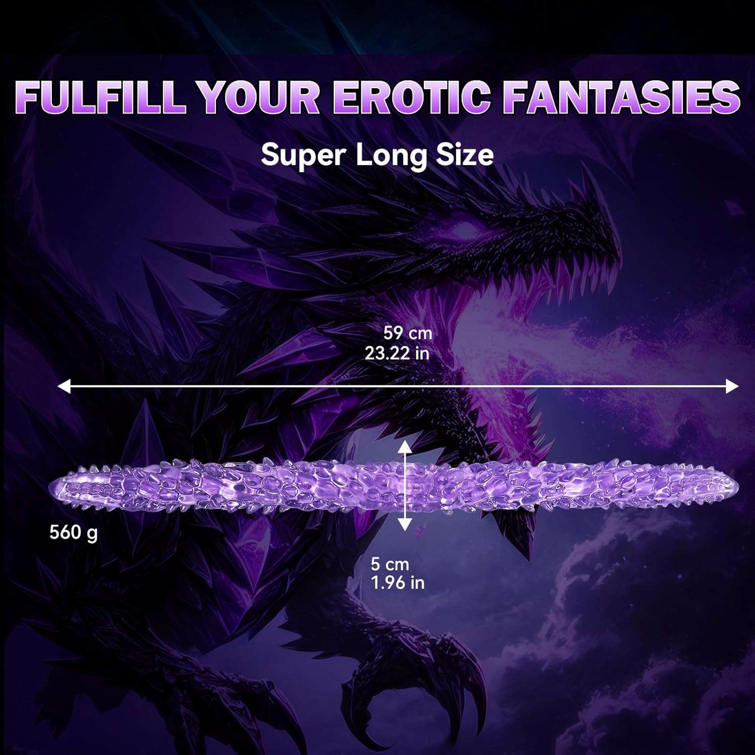 MonsterCore Double Ended Anal Dildo-3