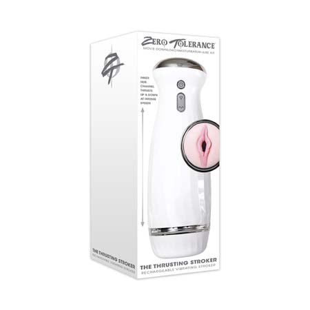 Zero Tolerance Rechargeable Thrusting Stroker With Movie Download White-0