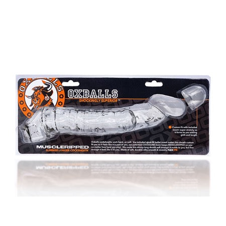 Oxballs Muscle Ripped Cocksheath Clear-0