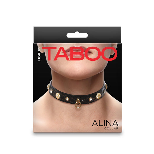 Hustler Taboo Alina Collar Black-0