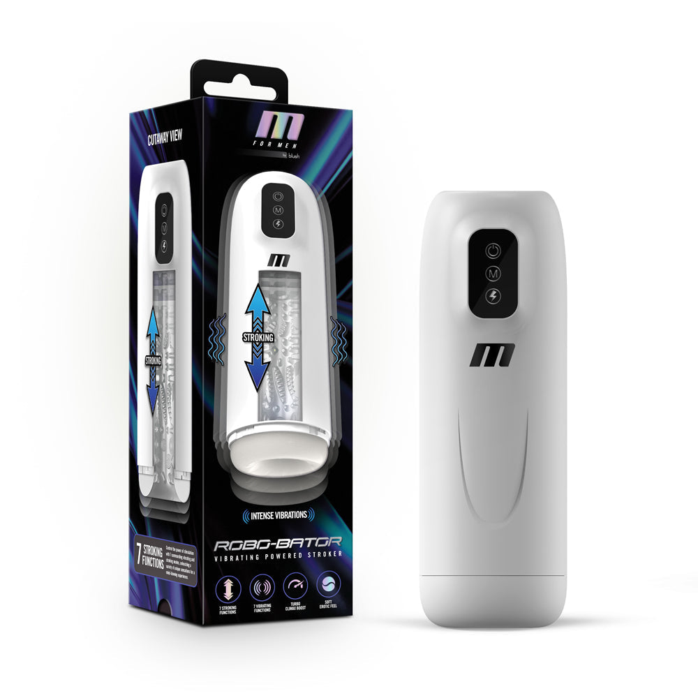 M for Men Robo-Bator White-0