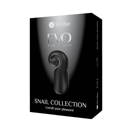 Snail Vibe SVibe Evo Rechargeable Masturbator Black-0
