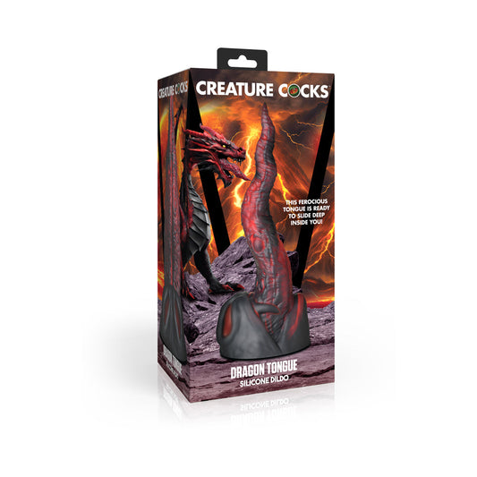 Creature Cocks Dragon Tongue Silicone Dildo-0