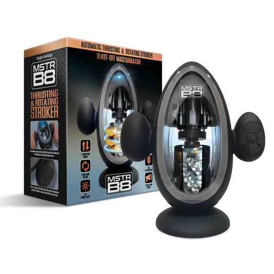 MSTR B8 Blast Off Automatic Thrusting and Vibrating Stroker-0
