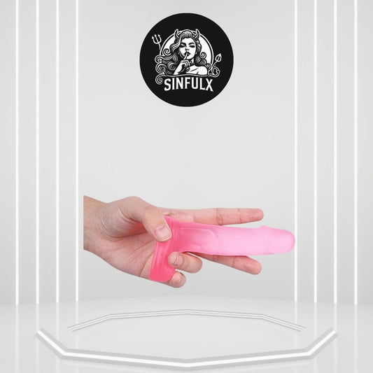 NaughtyGesture Mini Dildo for Finger Play-0
