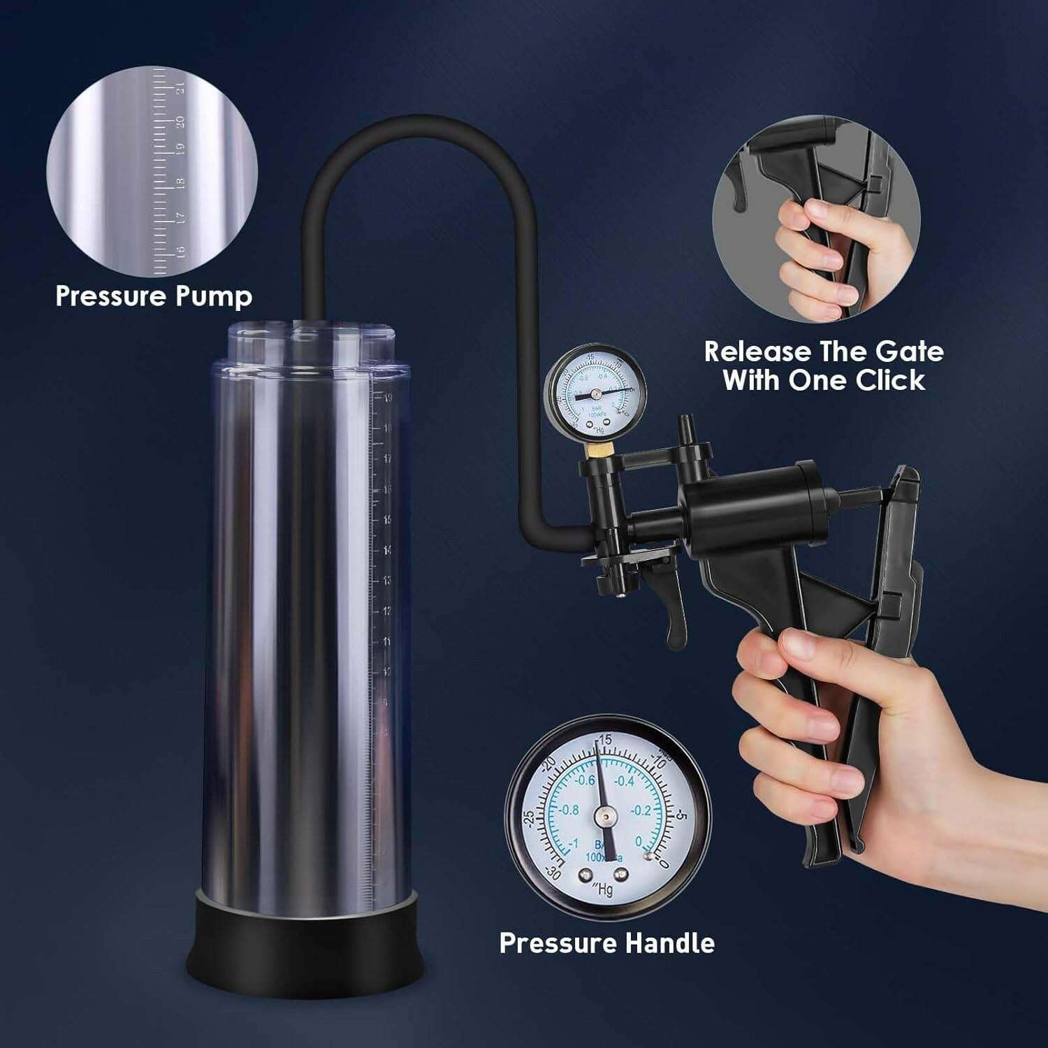 PowerPull Manual Penis Enlargement Pump-4