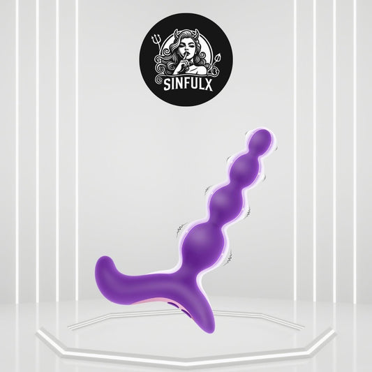 PulsePath Anal Beads Prostate Massager Wand-0