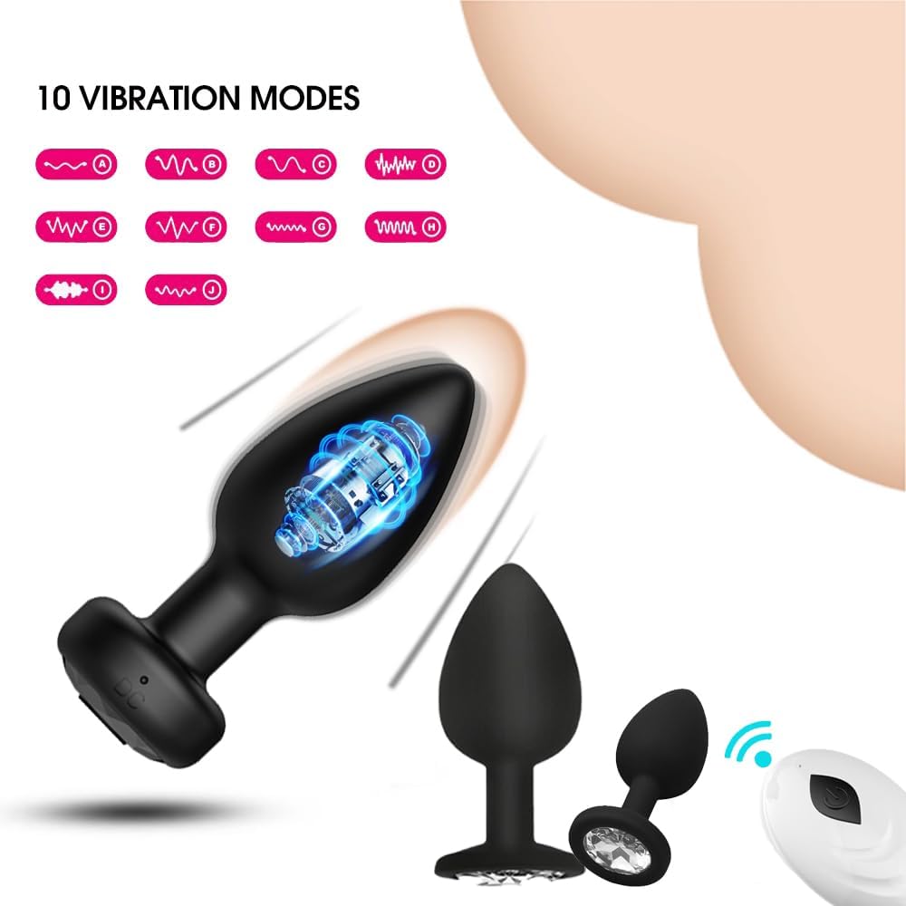 PulseReach Anal Plug Prostate Massager Training Set-1