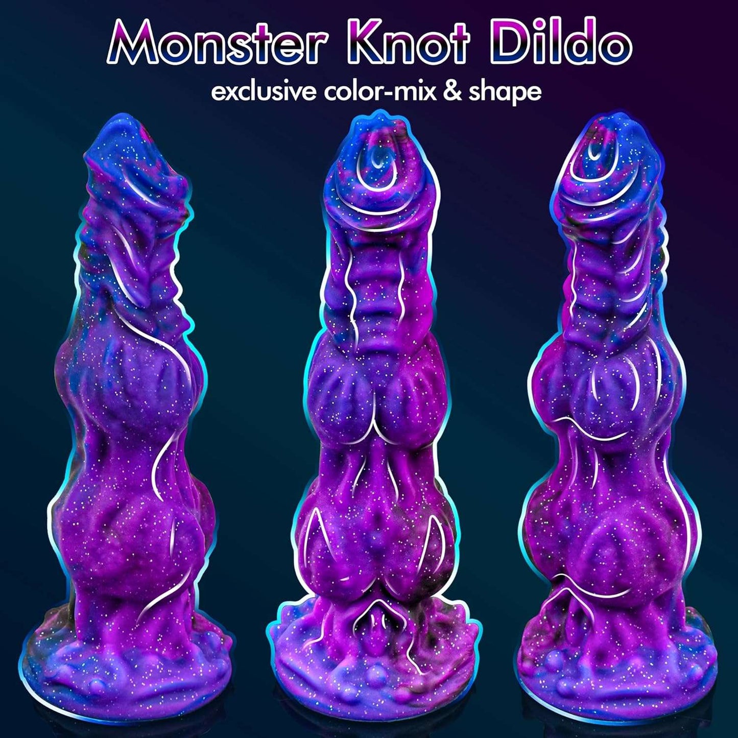 PureEden 9.6" Monster Fantasy Dildo-1