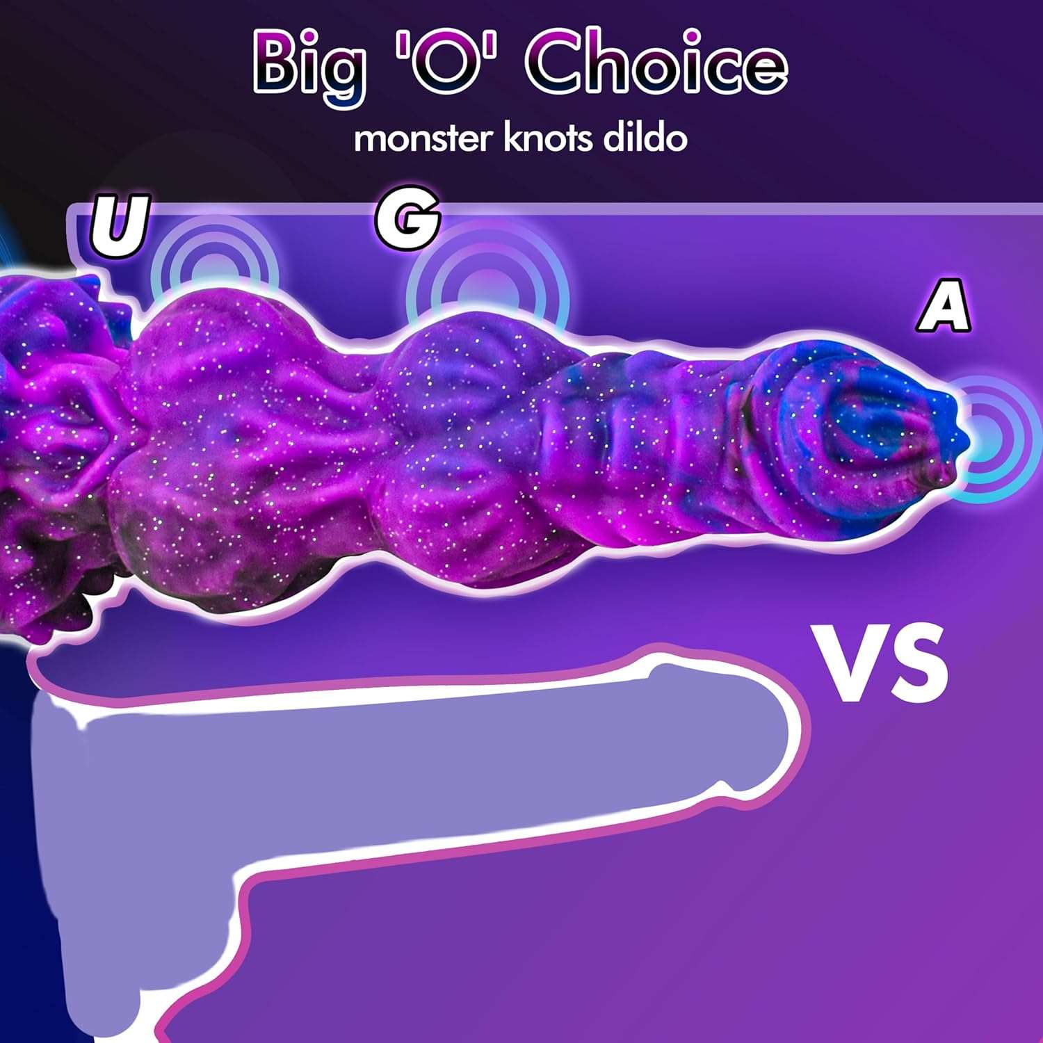PureEden 9.6" Monster Fantasy Dildo-2