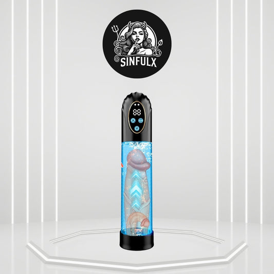 RaptureVault Electric Penis Pump Vacuum Enlarger-0
