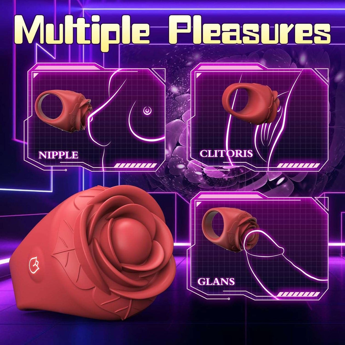 RoseRing Mini Penis & Clitoral Vibrator-1
