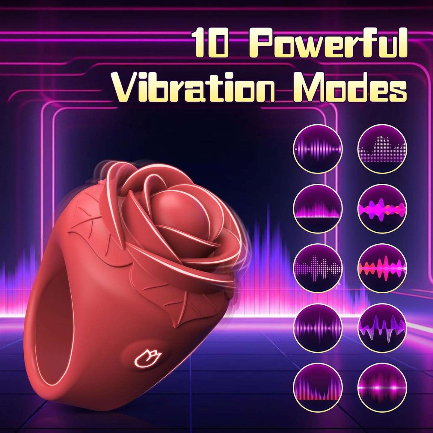 RoseRing Mini Penis & Clitoral Vibrator-4