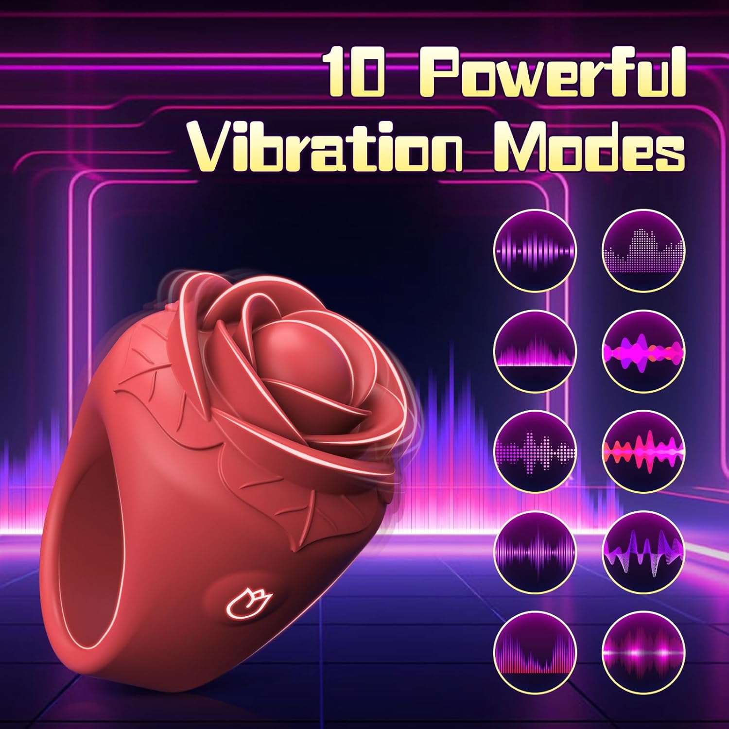 RoseRing Mini Penis & Clitoral Vibrator-4