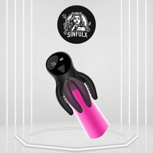 SecretGrip APP Control Training Vibrations Penis Stroker-0