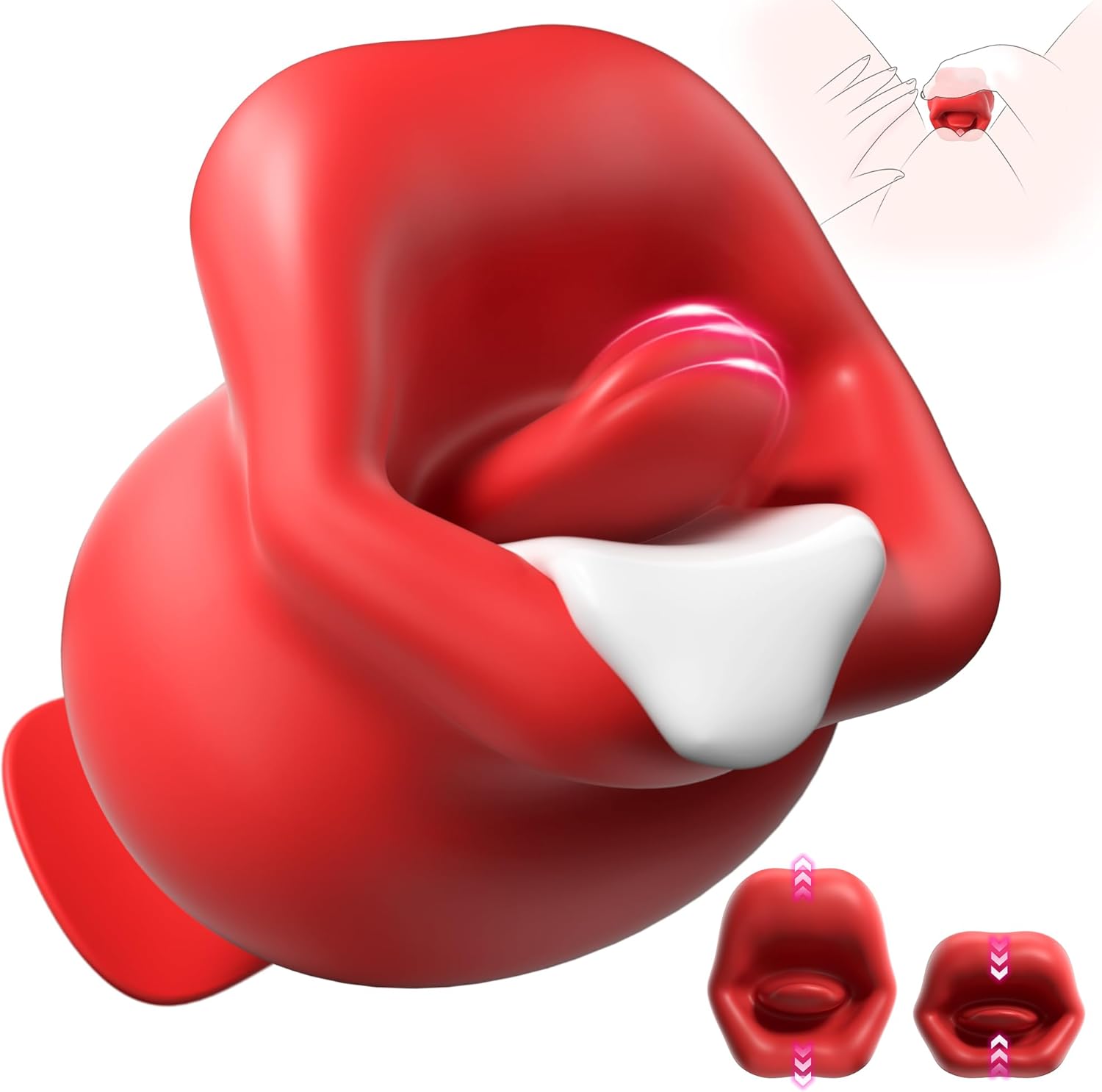 ThrillTwist Mouth Shaped Clitoris Vibrator-1