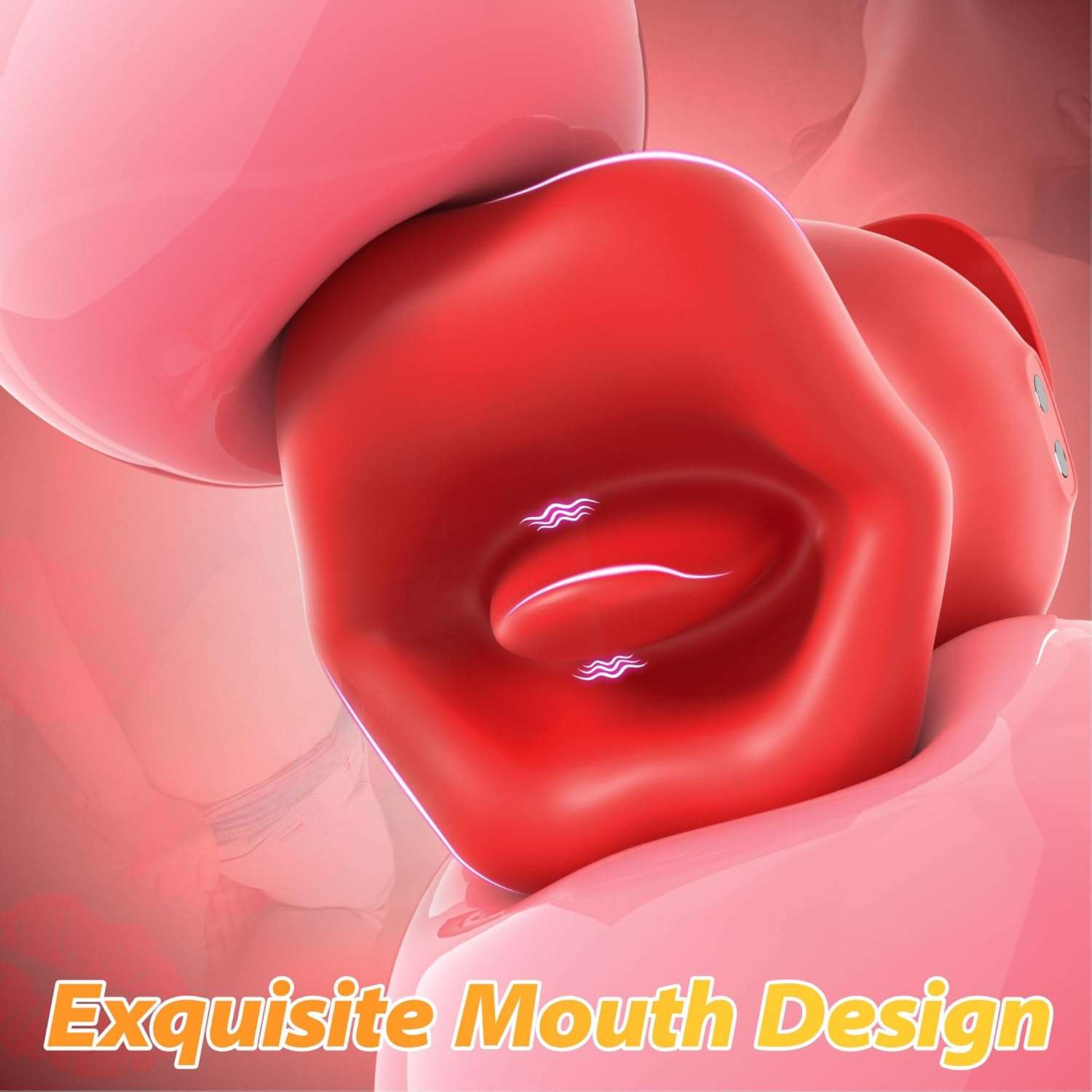 ThrillTwist Mouth Shaped Clitoris Vibrator-4