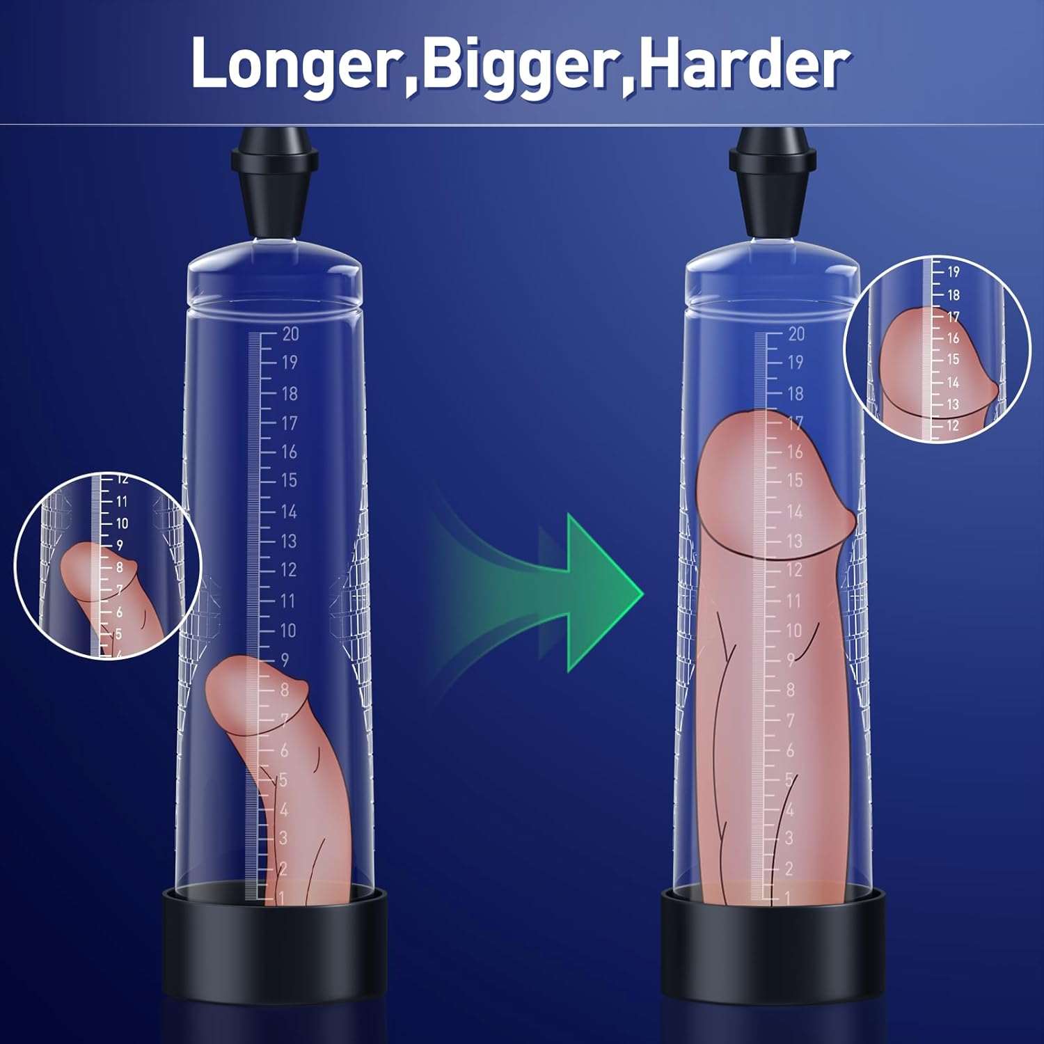 TouchLift Manual Strength Chamber Penis Pump-1