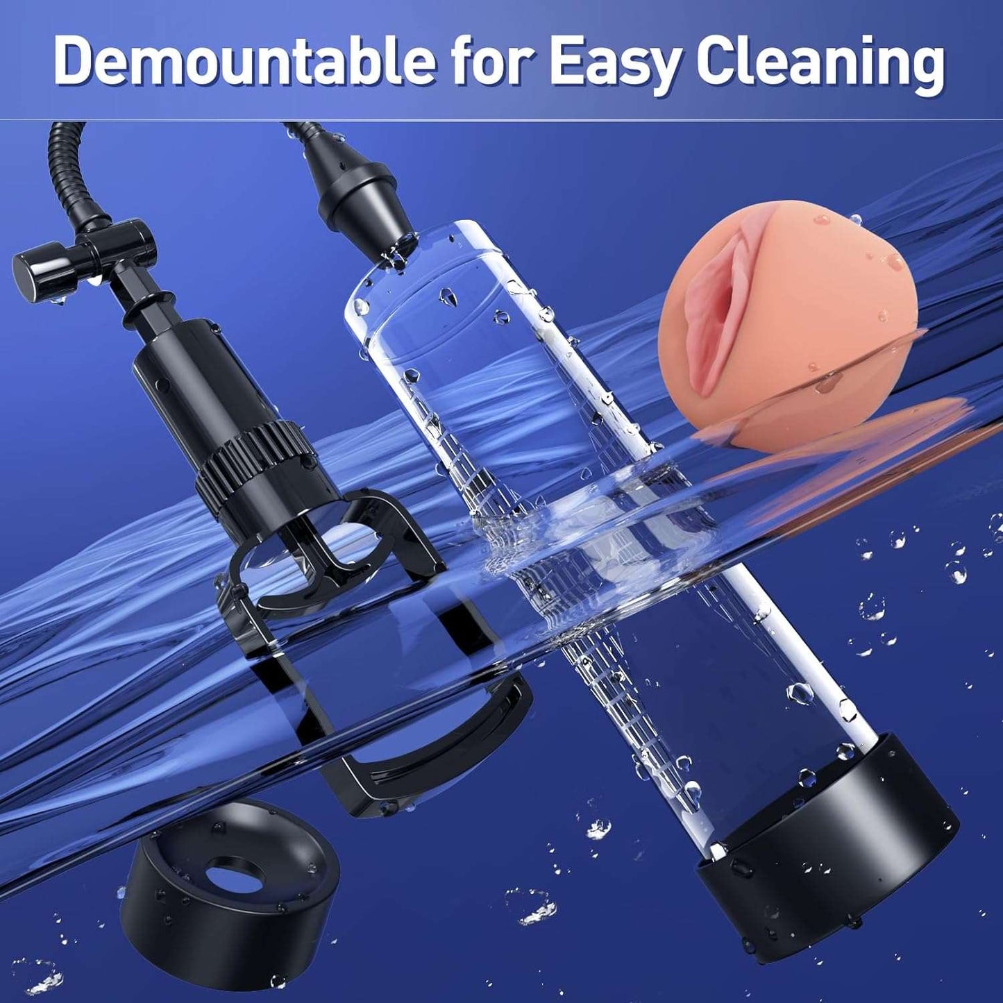 TouchLift Manual Strength Chamber Penis Pump-3