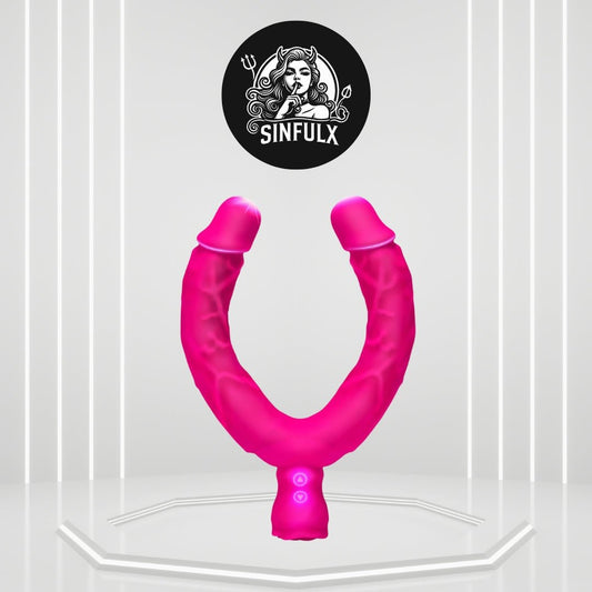 TwinPeaks 15.75" Double Ended Vibrating Dildo-0