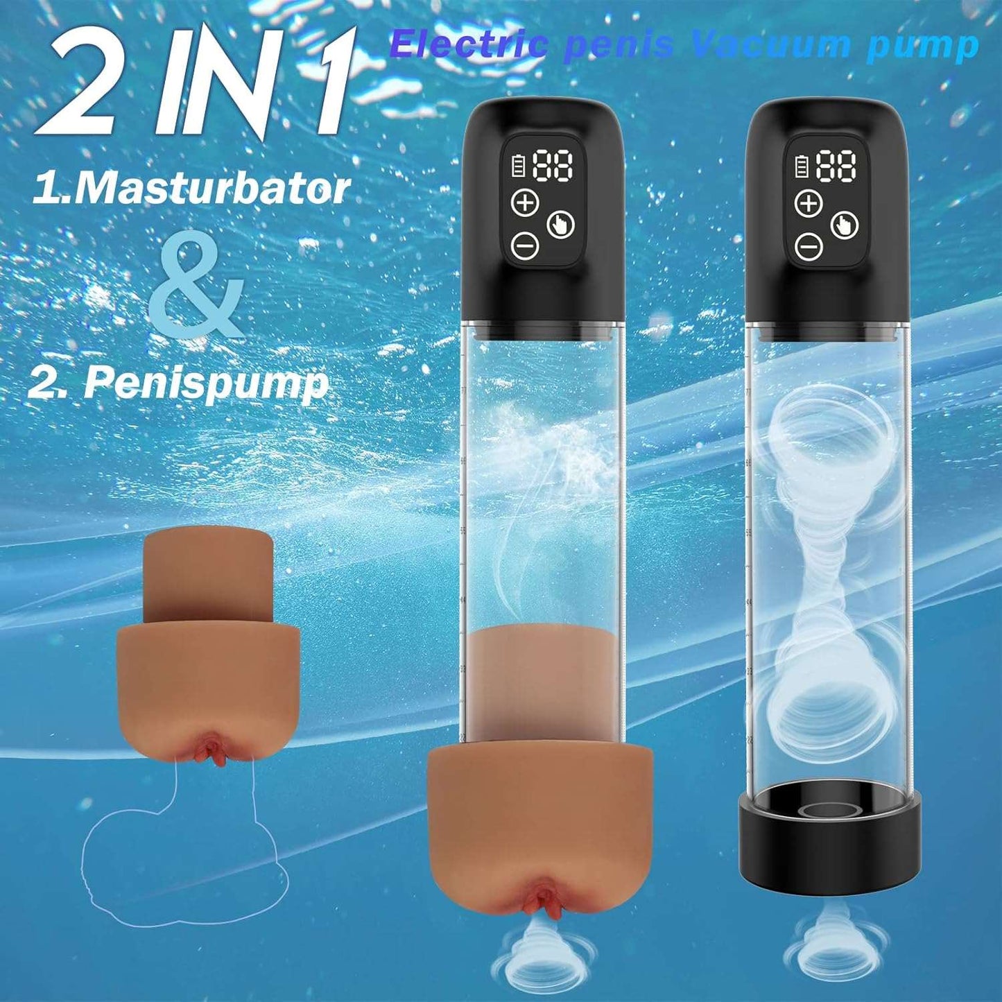 VibeLift Male Training Pussy Chamber Penis Pump-1