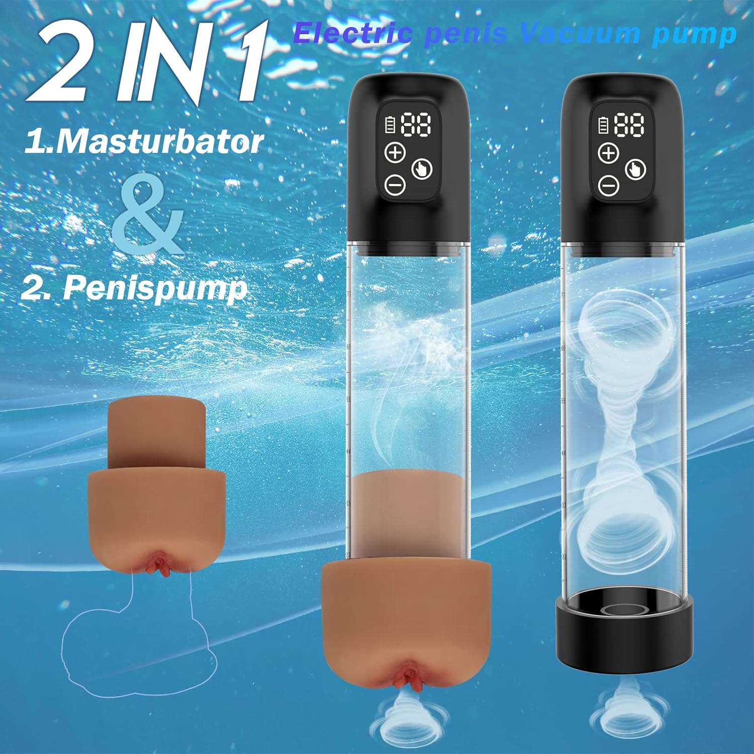 VibeLift Male Training Pussy Chamber Penis Pump-1