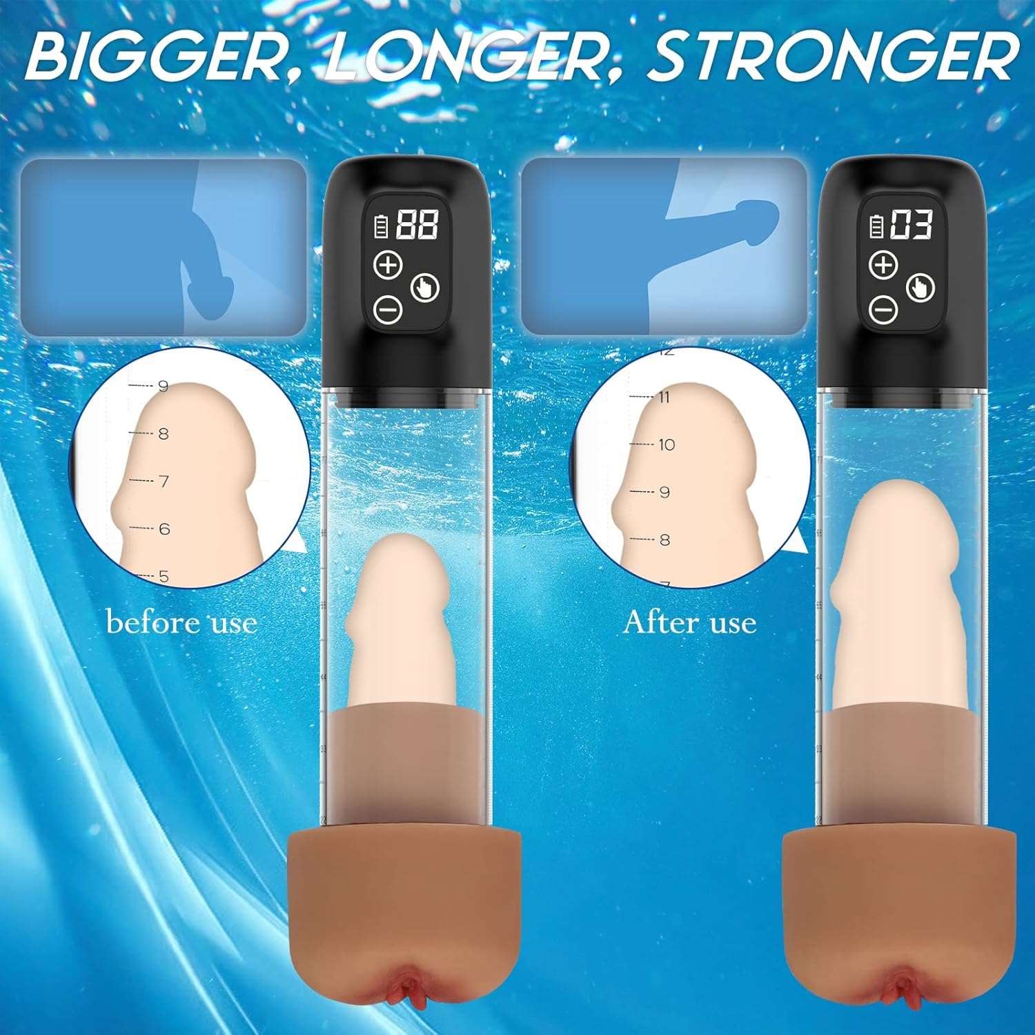 VibeLift Male Training Pussy Chamber Penis Pump-2