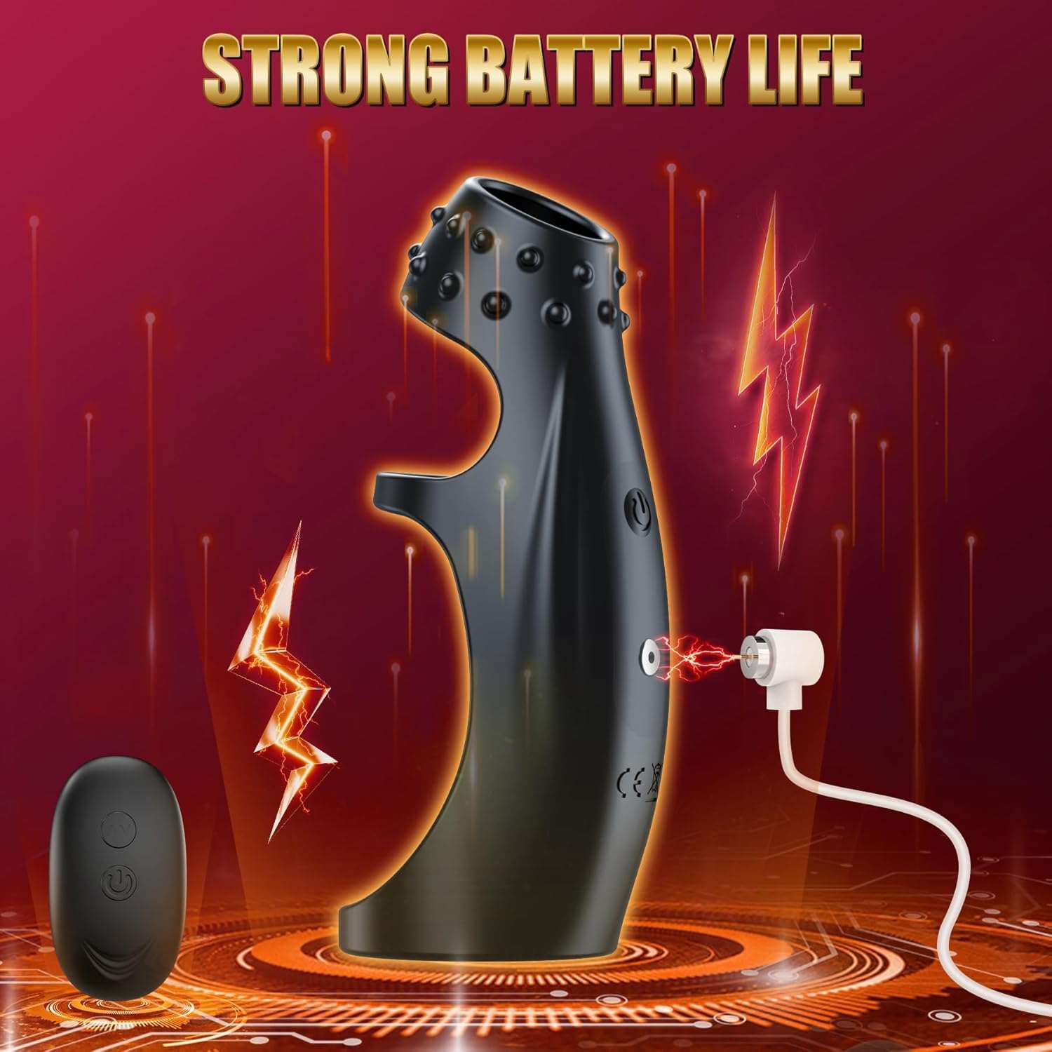 VitalWave Intense Vibrations Penis Ring Sleeve-3