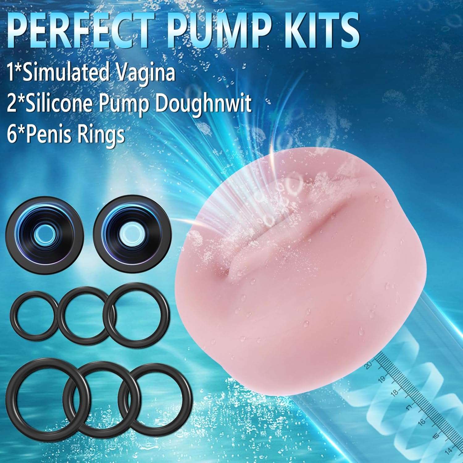 VortexGrip 4-in-1 Electric Penis Pump, Masturbator & Trainer-3