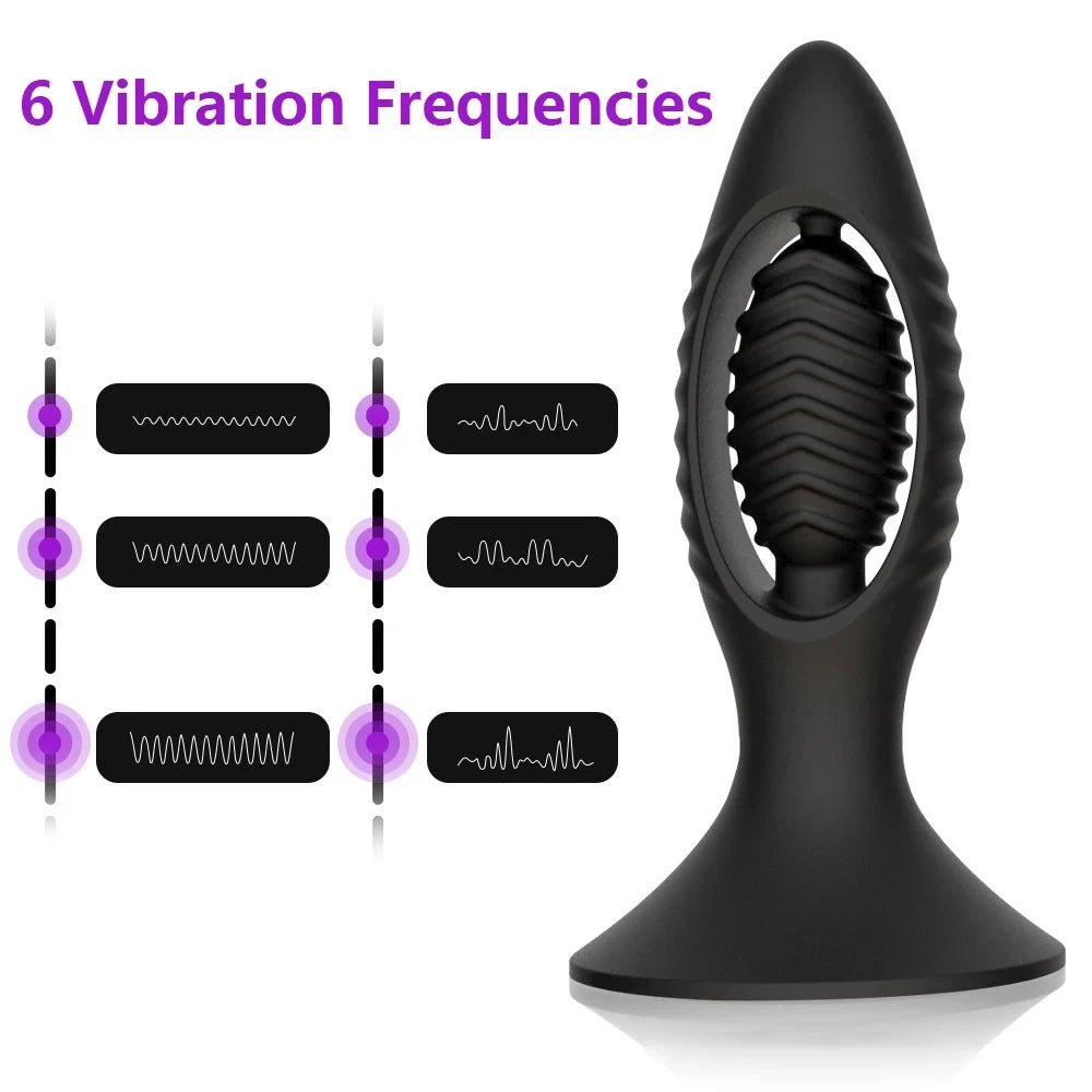 Wireless Control Anal Plug Vibrator-1