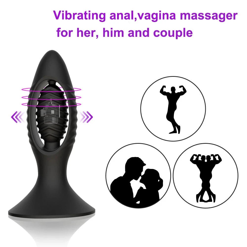 Wireless Control Anal Plug Vibrator-2